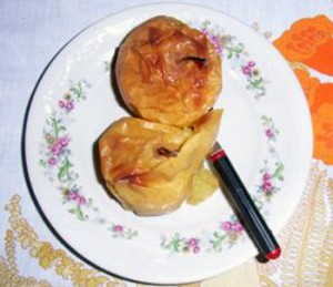 りんごのオーブン焼き